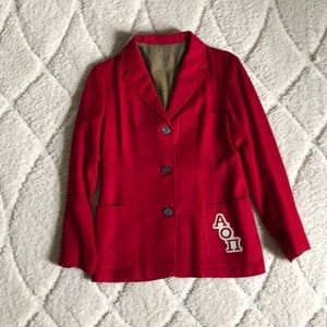 Vintage sorority AOPi blazer